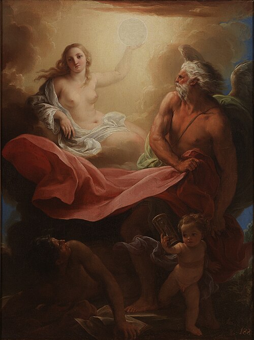 Time Revealing Truth, 1742, Pompeo Batoni