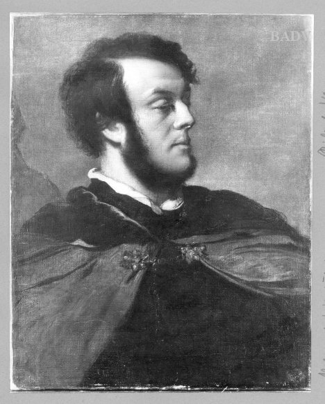 Porträt Richard Wagner, 1851, Karl von Piloty