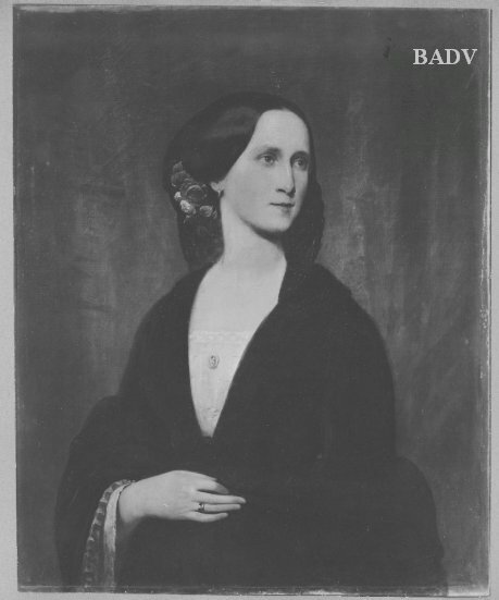 portrait of a lady, 1854, Karl von Piloty