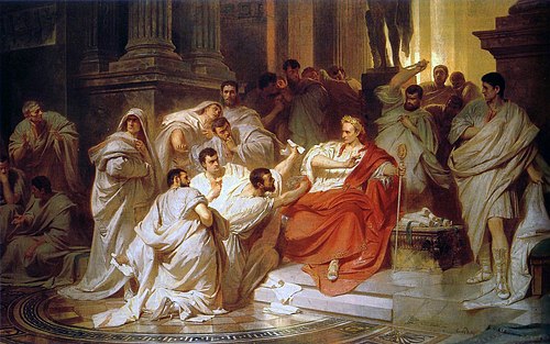 The Murder of Caesar, 1865, Karl von Piloty