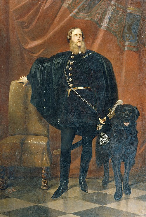 János Count Pálffy from Erdöd (1829-1908), , Karl von Piloty