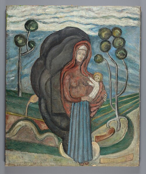 Madonna, 1920, Tytus Czyżewski