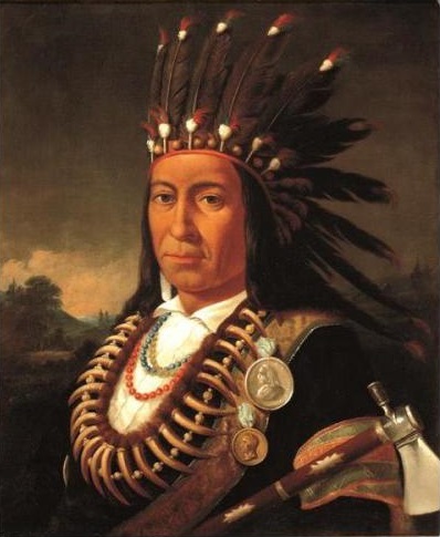 Portrait of Maungwudaus, 1851, Paul Kane