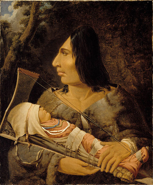 Femme chacta avec enfant, 1848, Paul Kane