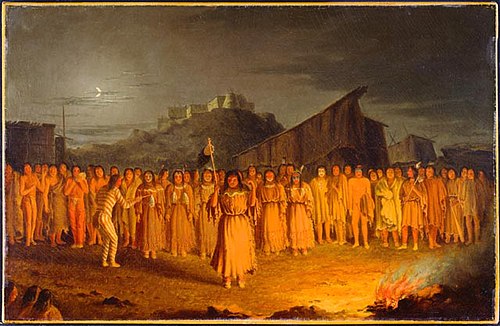 Danse du scalp des Chualpays, 1853, Paul Kane