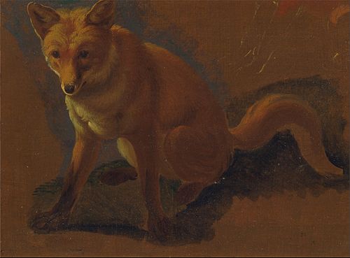 Study of a Fox, 1820, Jacques-Laurent Agasse