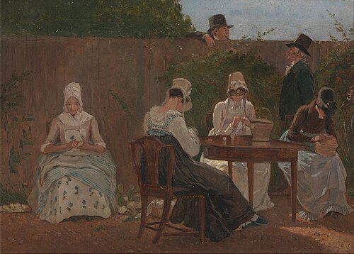 The Chalon Family in London, 1800, Jacques-Laurent Agasse