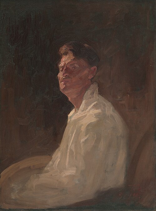 Self-Portrait I, 1914, Eduard Putra