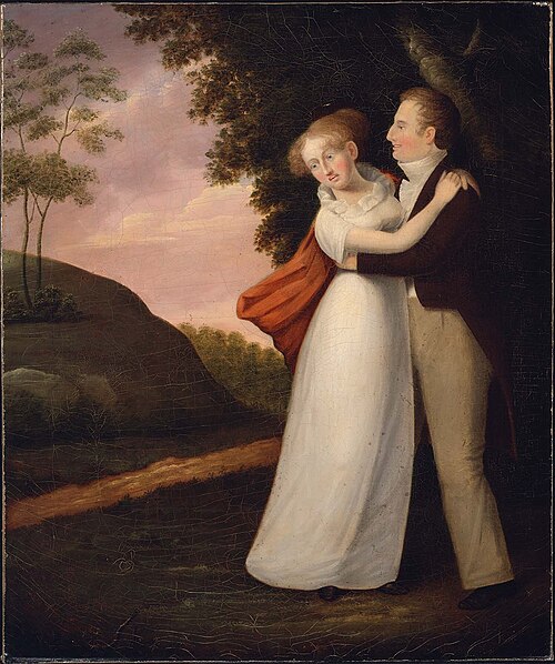 The Frightened Girl, 1810, Cephas Thompson