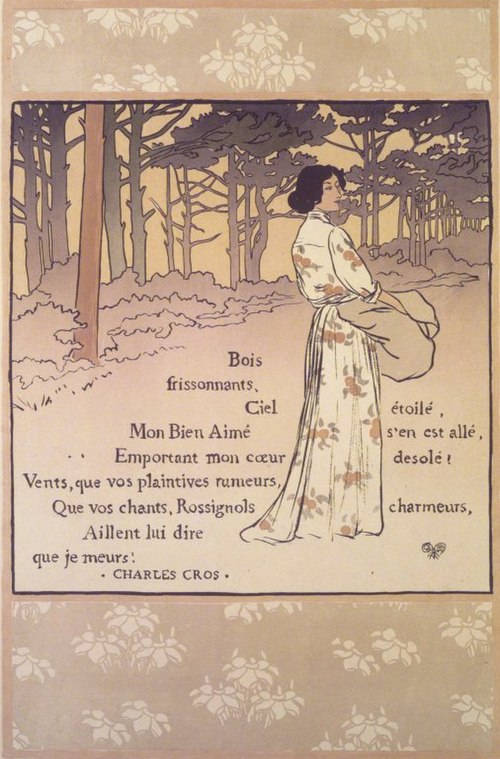 Trembling Woods (Bois frissonants), 1893, George Auriol