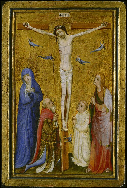 The Crucifixion, 1400, Master of Saint Veronica