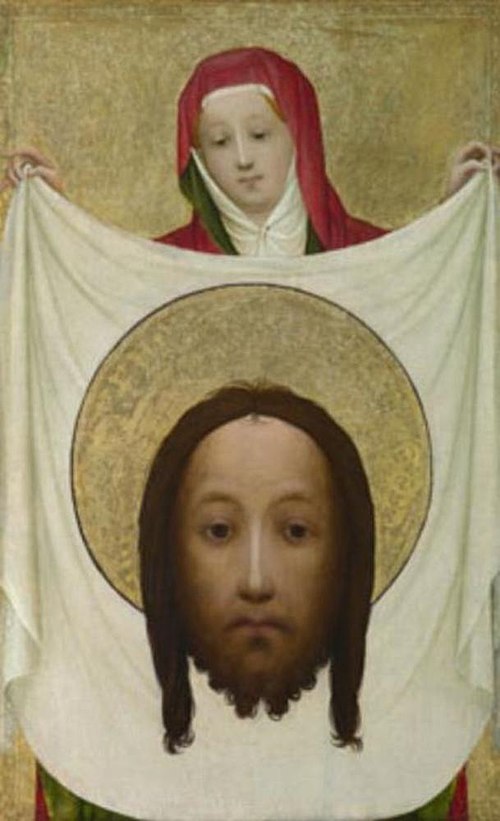 Saint Veronica with the Sudarium, 1420, Master of Saint Veronica