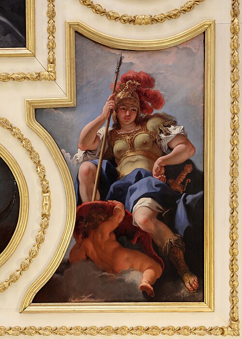 Minerva, 1700, Sebastiano Ricci