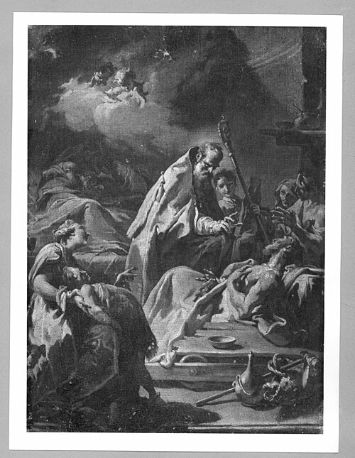 The healing of a patient, 1712, Sebastiano Ricci