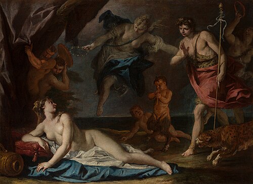 Bacchus and Ariadne, , Sebastiano Ricci