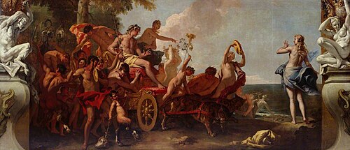 The Meeting of Bacchus and Ariadne, 1714, Sebastiano Ricci