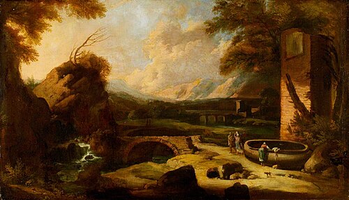 Italian Classical Landscape, , Sebastiano Ricci