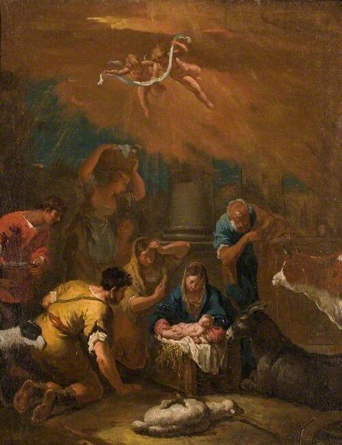 The Nativity, , Sebastiano Ricci