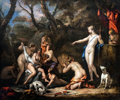 Diane et Callisto, , Sebastiano Ricci