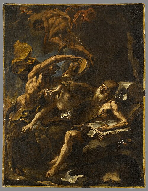 The Temptation of St. Anthony, 1706, Sebastiano Ricci