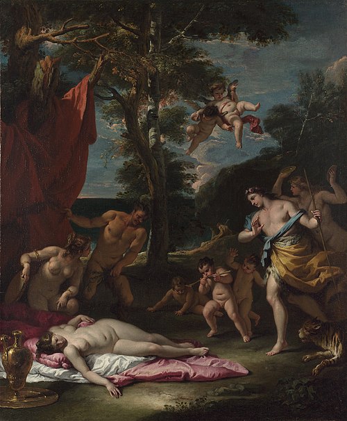 Bacchus and Ariadne, 1713, Sebastiano Ricci