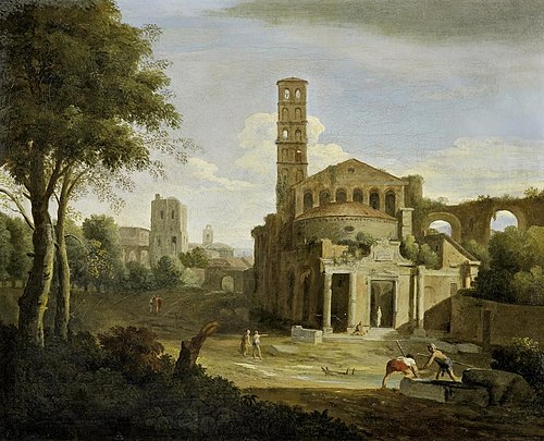 Italian Ruins Landscape, , Sebastiano Ricci
