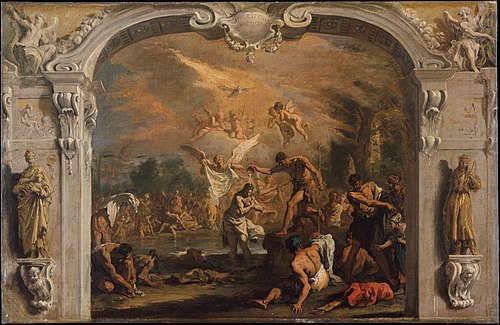 The Baptism of Christ, 1713, Sebastiano Ricci