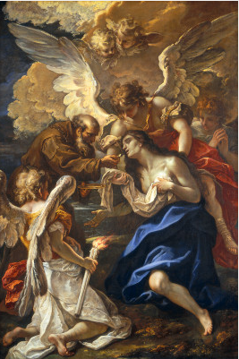 The Last Communion of Saint Mary of Egypt, 1695, Sebastiano Ricci