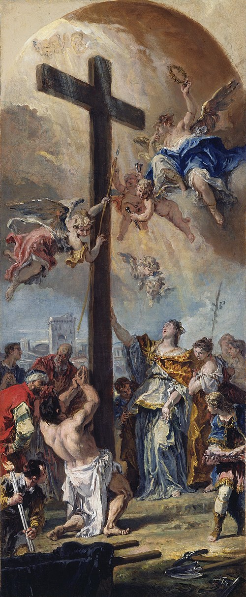 The Exaltation of the True Cross, 1733, Sebastiano Ricci