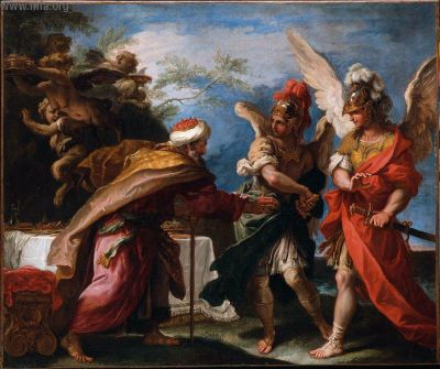 Phineas and the Sons of Boreas, 1695, Sebastiano Ricci