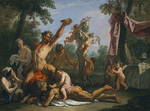 A Bacchanal, , Sebastiano Ricci