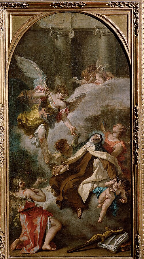Vision of St. Teresa of Avila, 1727, Sebastiano Ricci