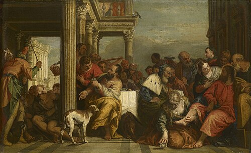 The Magdalen Anointing Christ's Feet, 1717, Sebastiano Ricci