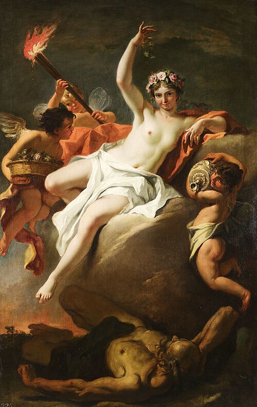 Aurora and Tithonus, 1705, Sebastiano Ricci