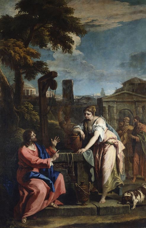 Christ and the Woman of Samaria, 1724, Sebastiano Ricci