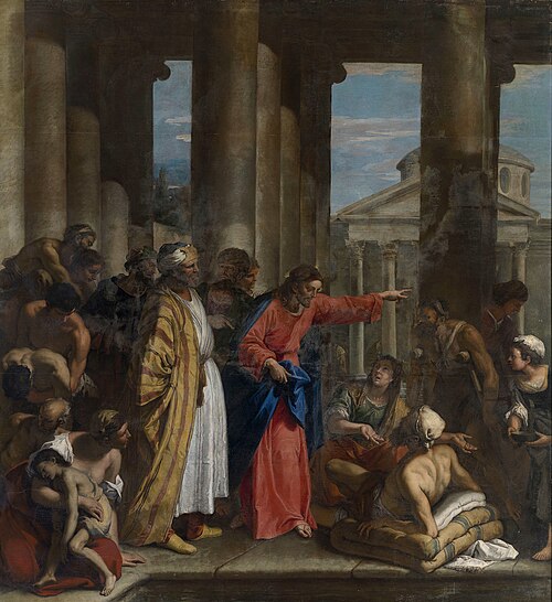 The Pool of Bethesda, 1724, Sebastiano Ricci