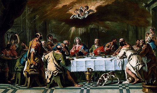 The Last Supper, , Sebastiano Ricci