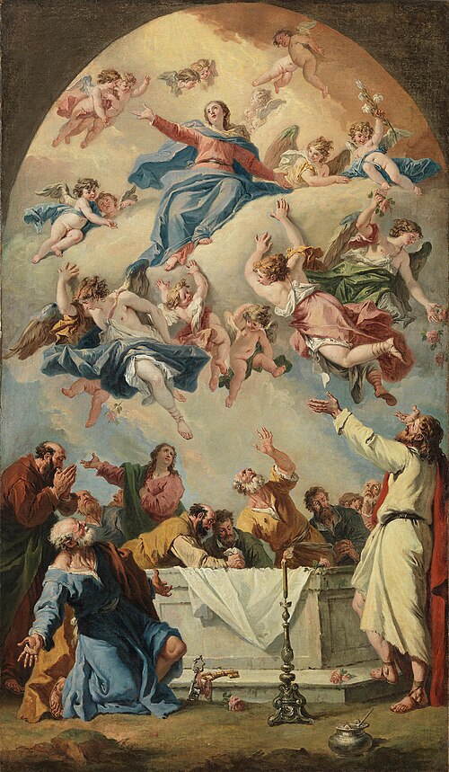 Die Himmelfahrt Mariae, , Sebastiano Ricci