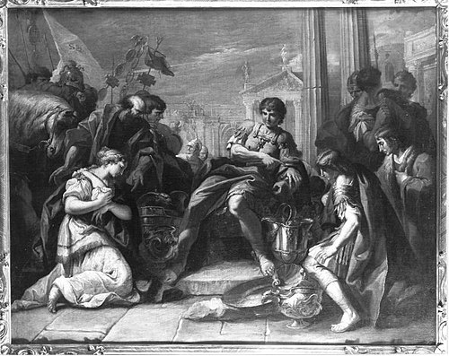Enthaltsamkeit des Scipio, 1696, Sebastiano Ricci