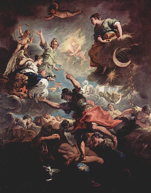 Allegory of Tuscany, 1706, Sebastiano Ricci