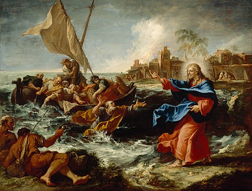 The Miraculous Draught of Fishes, 1695, Sebastiano Ricci