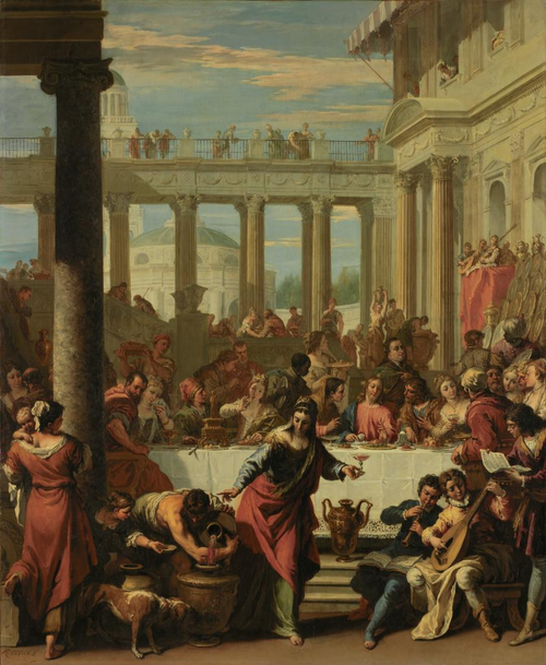 The Marriage Feast at Cana, 1713, Sebastiano Ricci