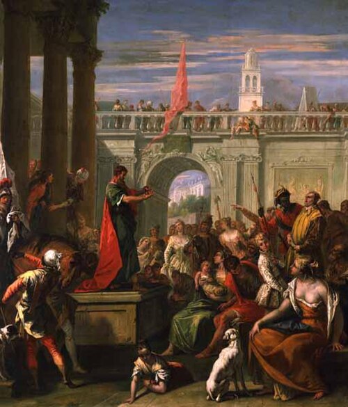 Saint Paul Preaching, 1714, Sebastiano Ricci