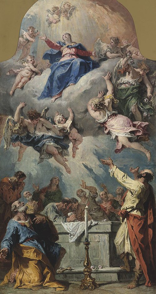 The Assumption, 1733, Sebastiano Ricci