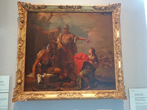 Cincinnatus called up from the Field, 1707, Sebastiano Ricci