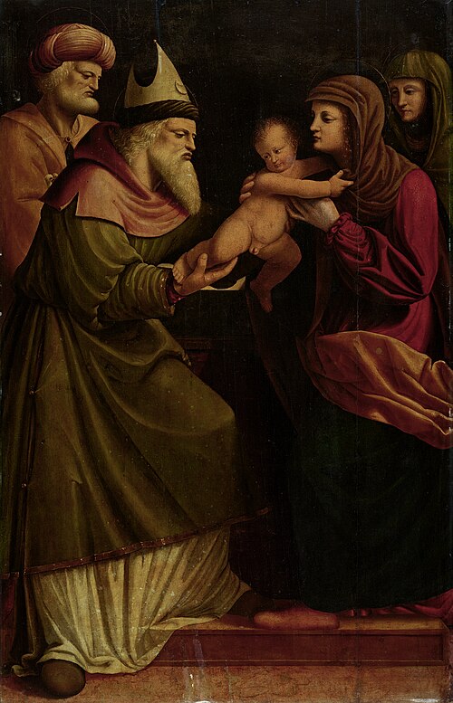 The Presentation of Christ in the Temple, 1527, Cesare Magni