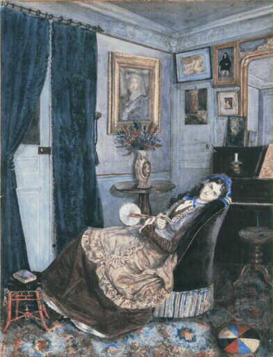 Intérieur parisien, 1871, Zacharie Astruc