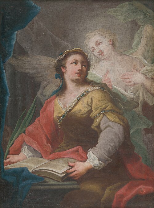 Svätá Cecília, 1740, Ignace Raab