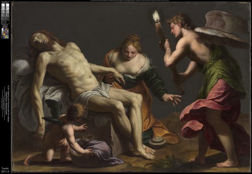 Lamentation over the Body of Christ, 1647, Alessandro Turchi