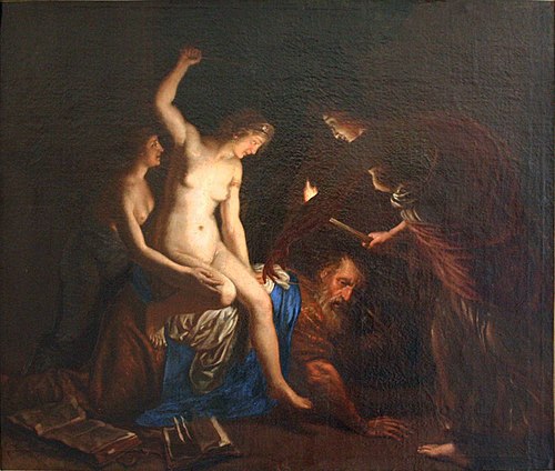 Aristote et Phyllis, 1690, Alessandro Turchi